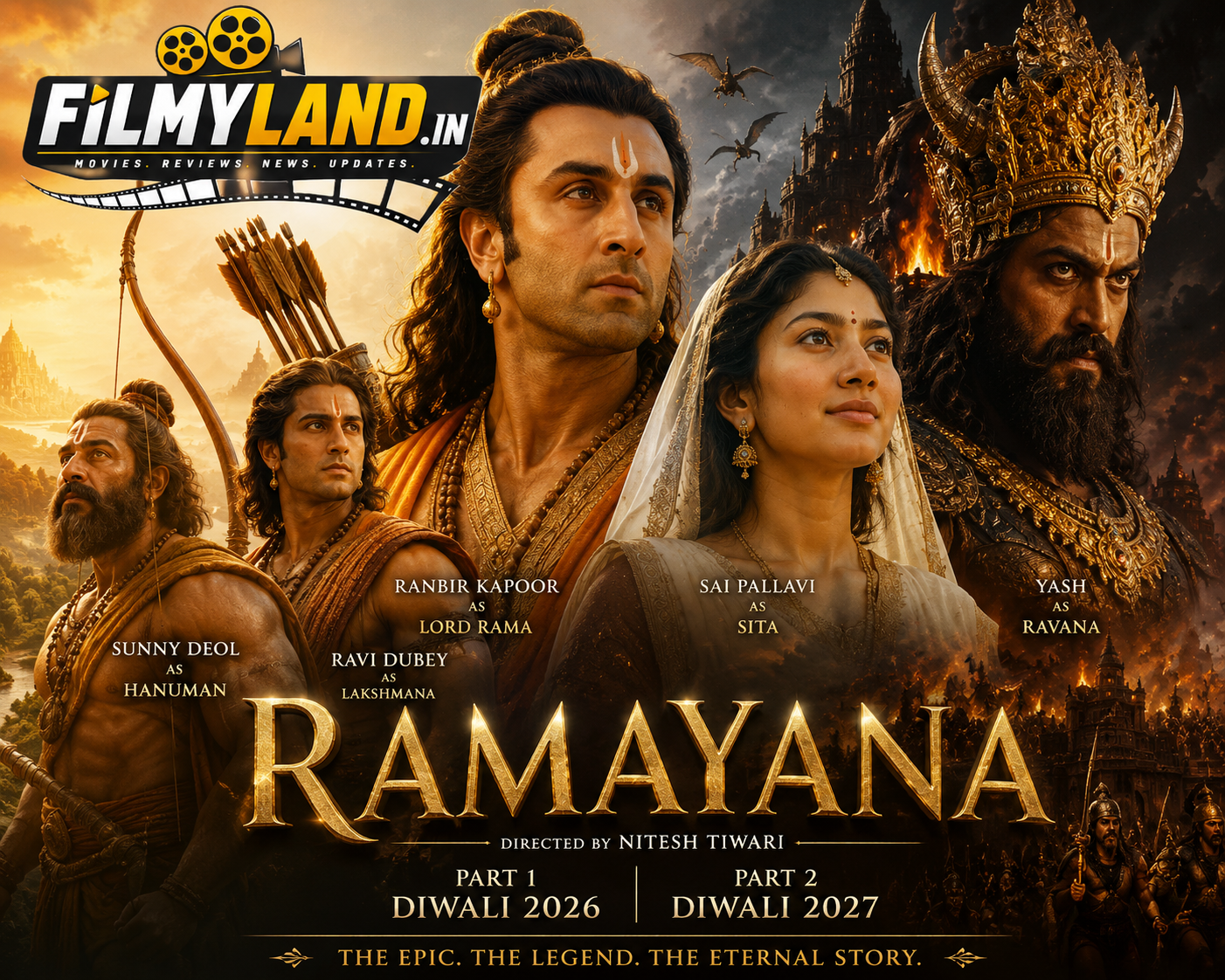 Ramayana Movie: Release Date, Cast, Story, Trailer and Latest Updates